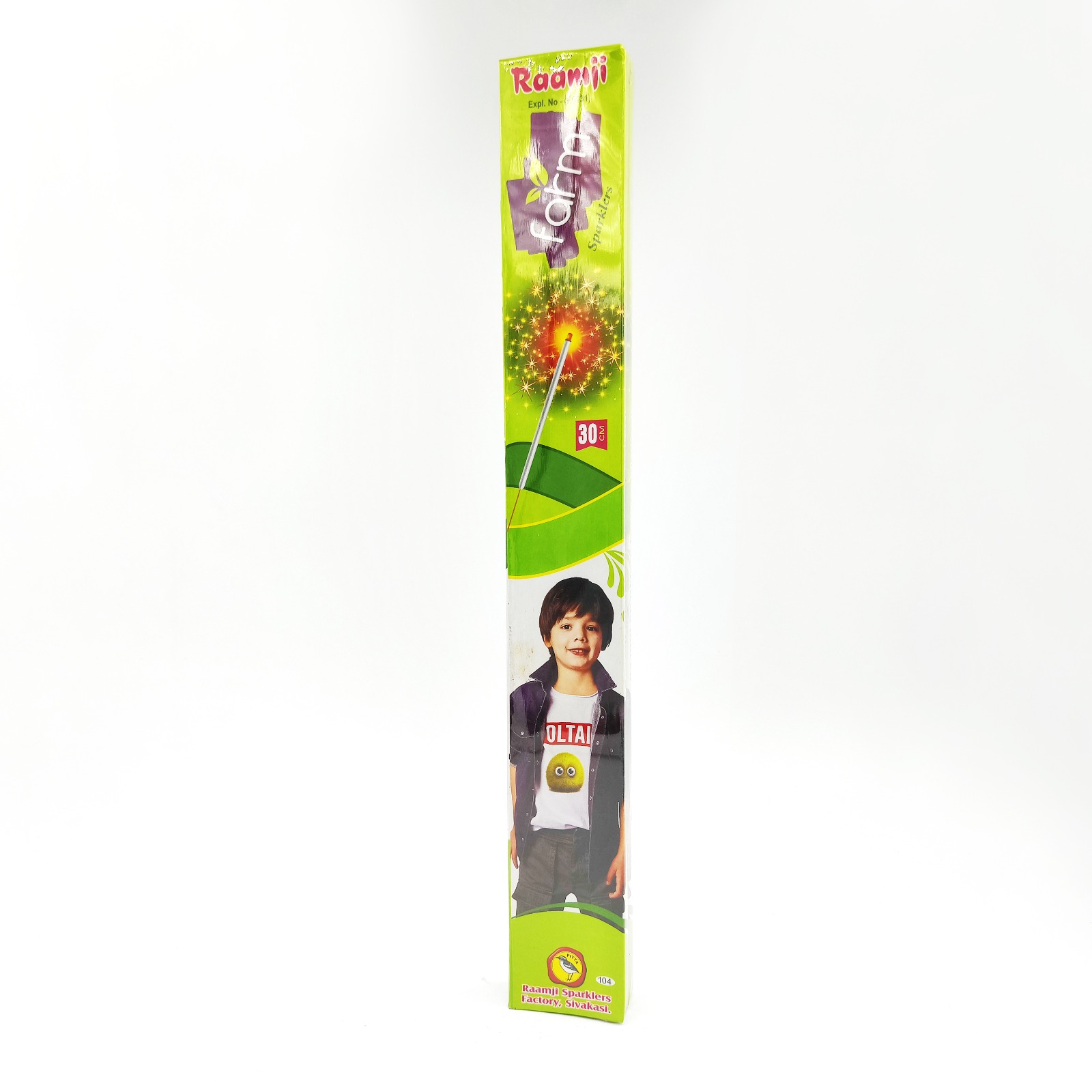 30 cm Green Sparklers